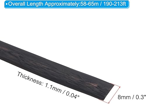 Miniatura 8 de PATIKIL Kit de reparación de mimbre, kit de reparación de ratán sintético plano, kit de reparación de silla de patio de plástico, juego de bricolaje