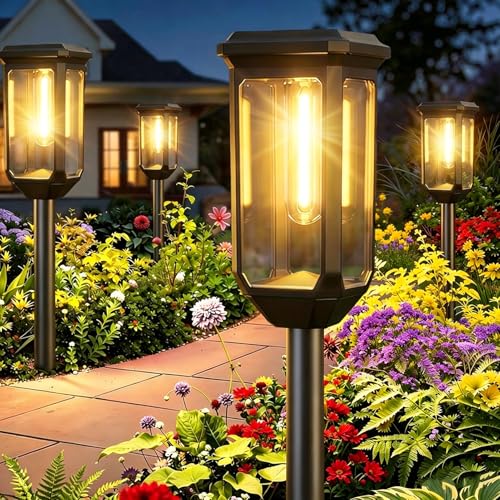 Tenmiro-Solar-Pathway-Lights-Outdoor - Detailed View