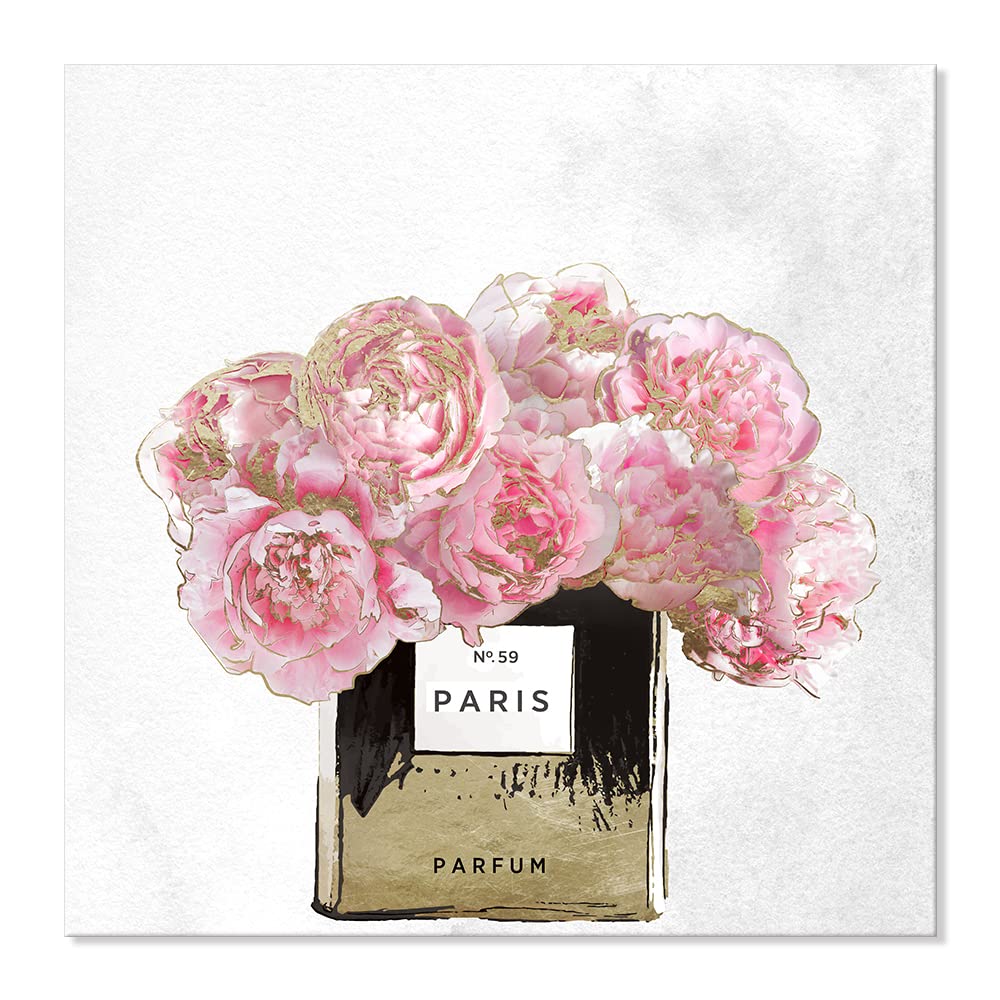 フランフラン香水ボトルのアートCHANEL ピンク壁画壁掛け置くだけ