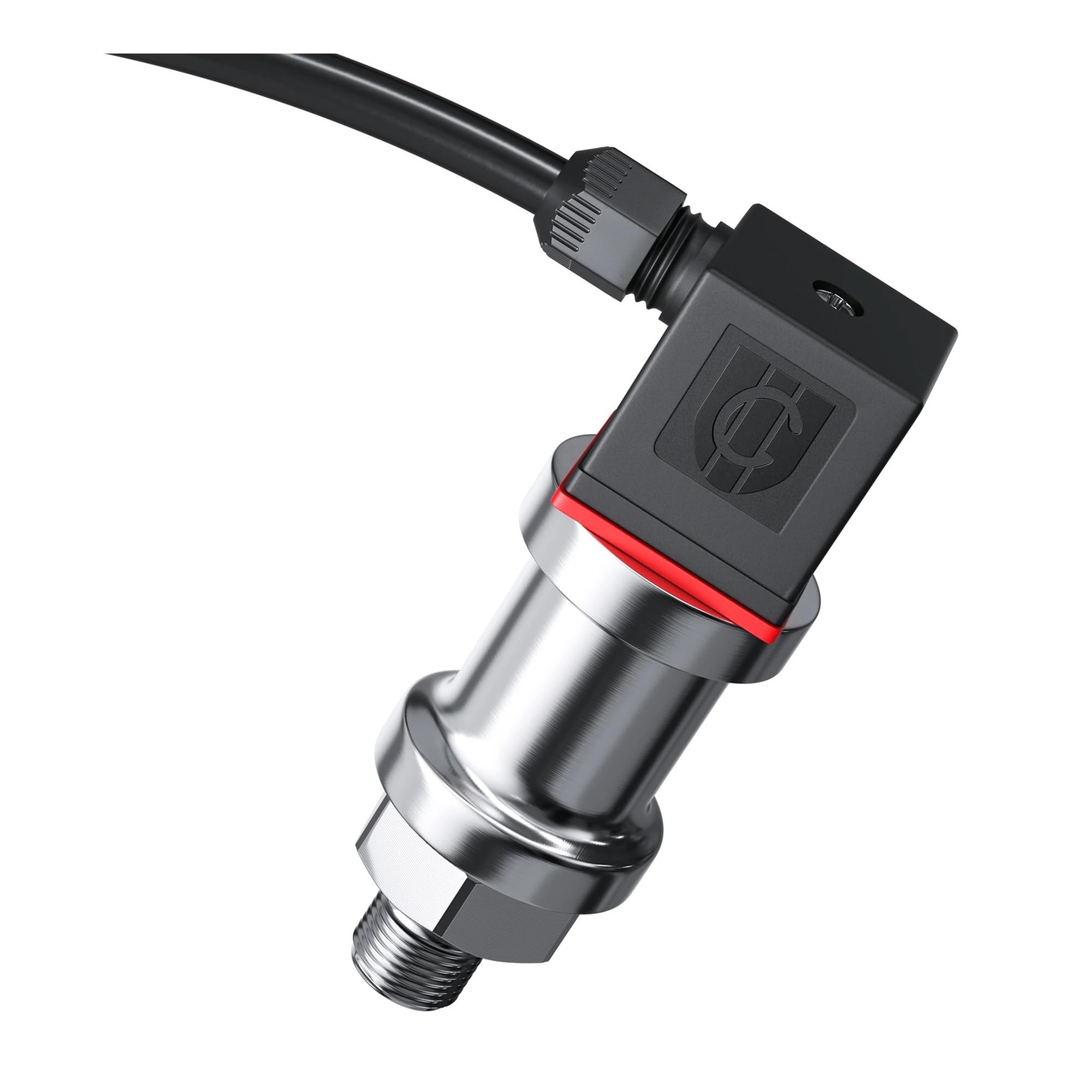 MXXDMOPD Industrial Pressure Sensor Transmitter 0-10Kpa 0-10Mpa 0-10bar to 4-20mA 0-10V RS485 Pressure Sensor Transducer M20*1.5(Output Rs485,0-0.4Mpa)