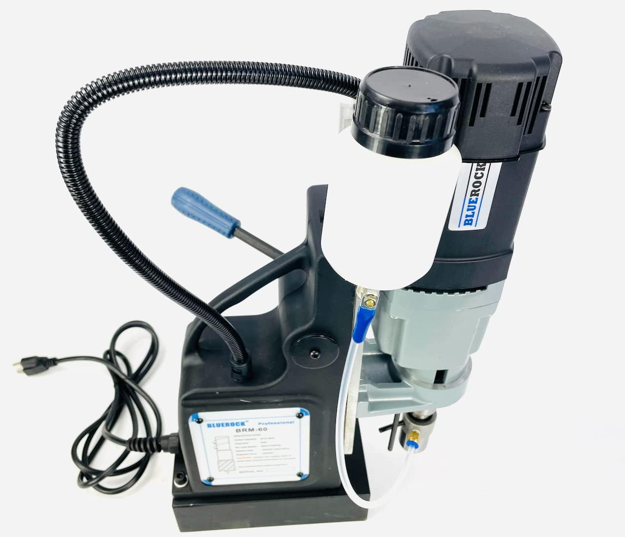 NEW! BLACK BRM-60A-B - BLUEROCK Tools Magnetic Drill - Mag Drill Typhoon Model