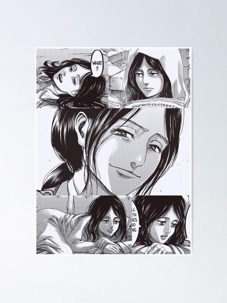 chaboukie Pieck Finger Attack On Titan Poster - Great Inspirational Wall Art Poster.