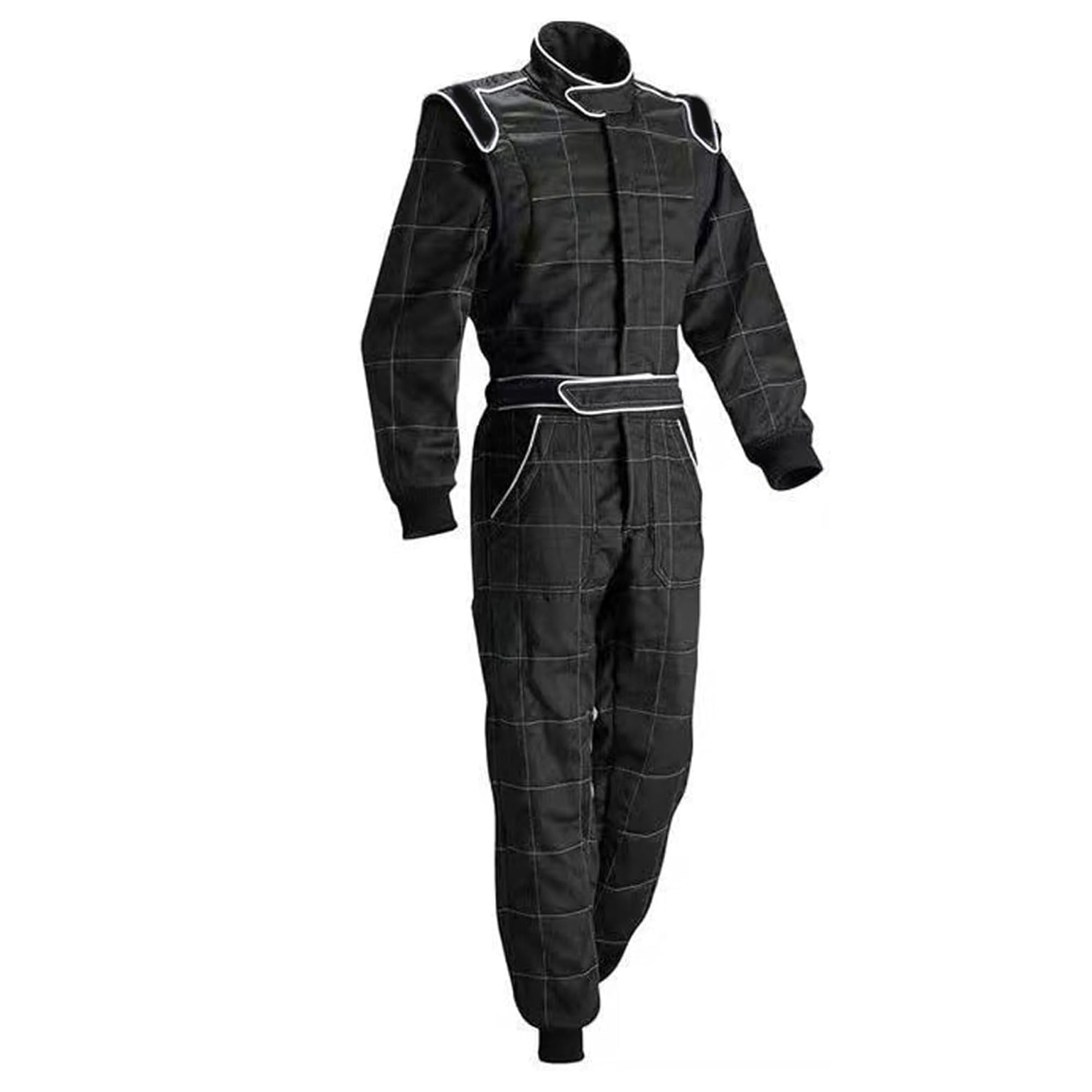 Jueshanzj Kart-Rennanzug, einteiliger Rennanzug für Herren, Karting-Anzug für Männer, die an Kart-Rennen teilnehmen