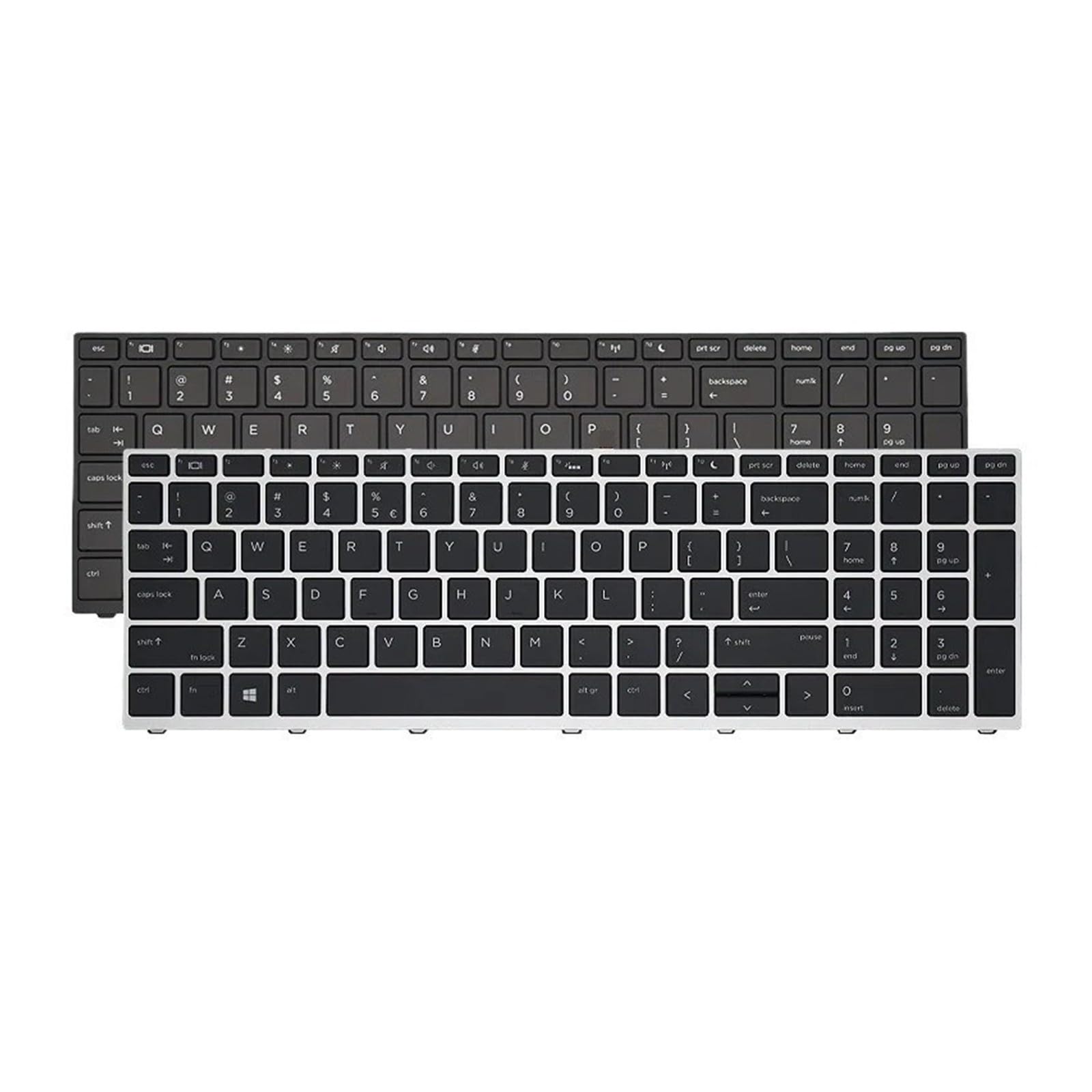 Tastiera russa for laptop americana, compatibile con HP, ProBook 450