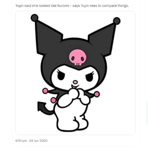 Kuromi Stickers for WA
