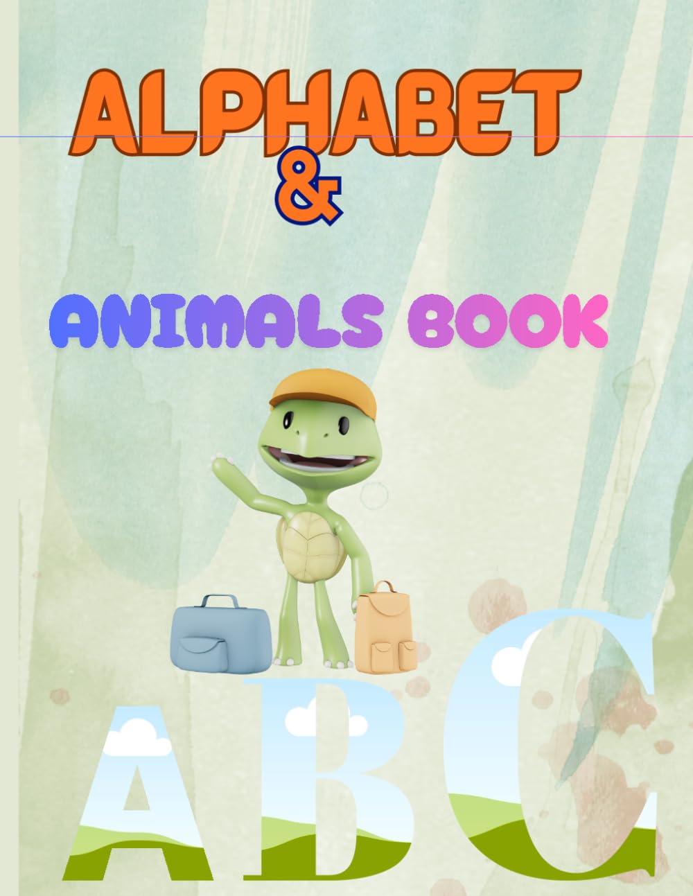 Animal Alphabet for Toddlers: Early Learning ABC Book with Animals for Ages 1–3