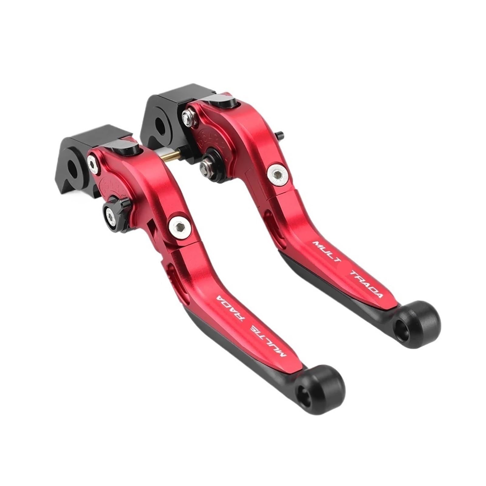 WKDYRIWO for Du&Cati for Multistrada 1200 1260 950 1200S 1260S 950S Touring Brake Clutch Lever Adjustable Foldable Extendable Levers Motorcycle Brake Clutch Levers