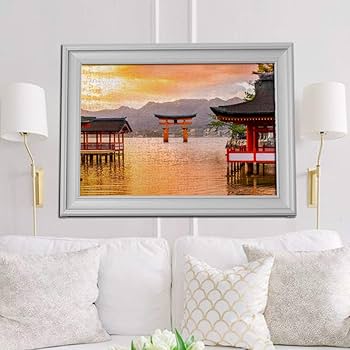 Amazon.co.jp: ジグソーパズル 500ピース パズル 木製 ﻿広島厳島