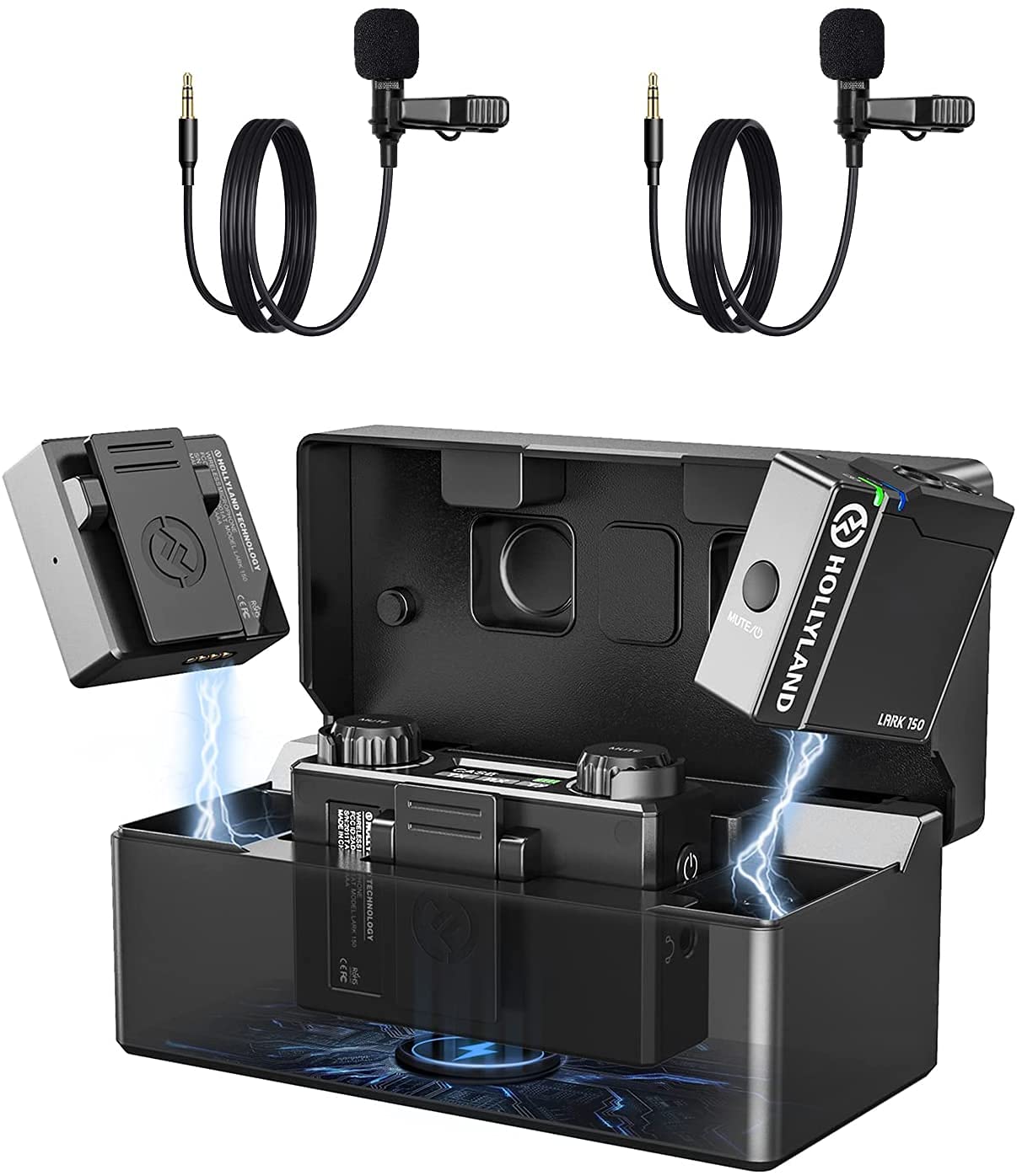 HollyView ピンマイク ワイヤレスマイク