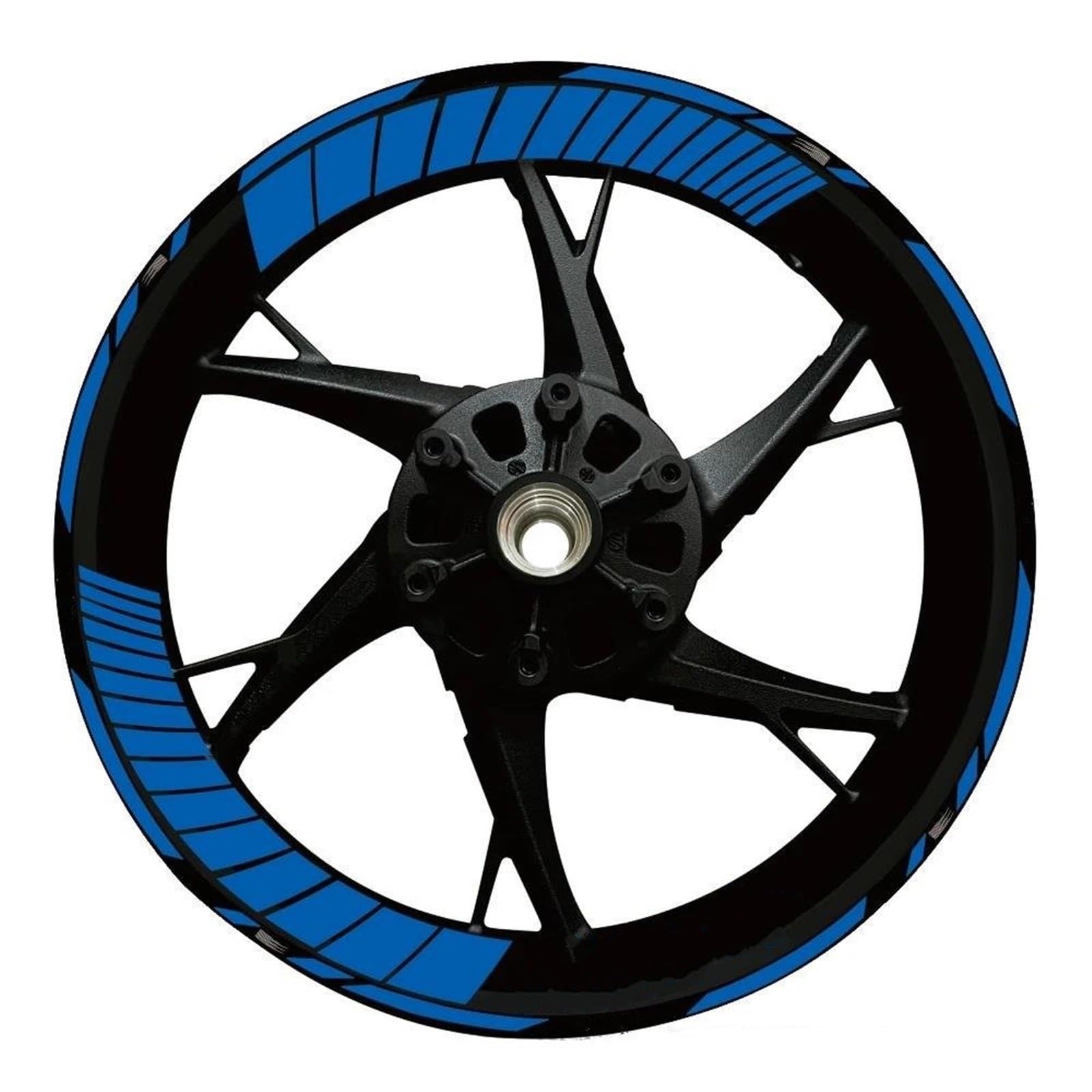 Wheel Stickers Motorcycle Wheel Reflective Decal for for Ninja 650 400 for Versys 17″ Stripe Tape Sticker Rim Stickers Hub Decals Rim Reflective Decal