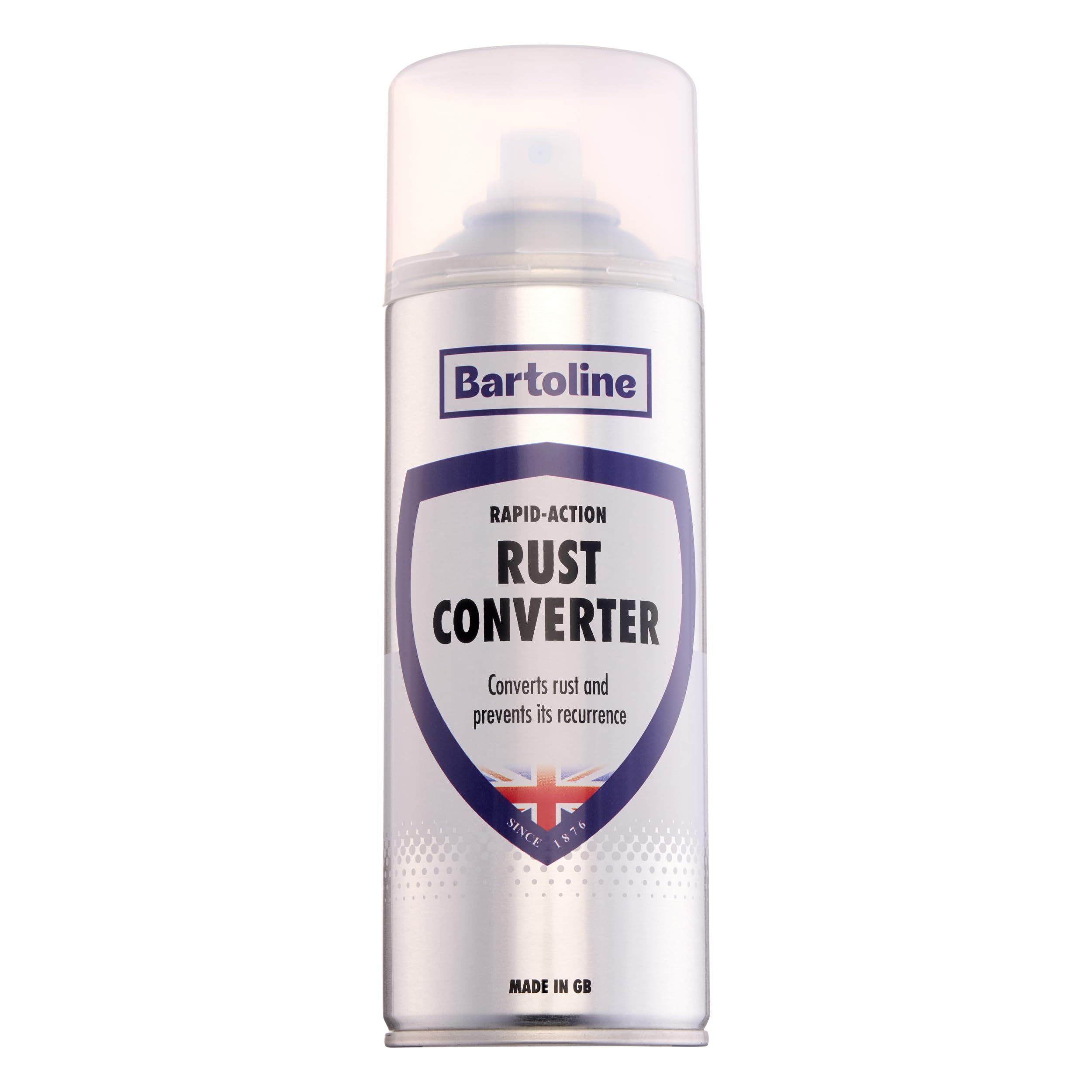 Bartoline Rust Converter Spray Fast Self-Priming Formula Metal Surfices 400Ml from B&Q