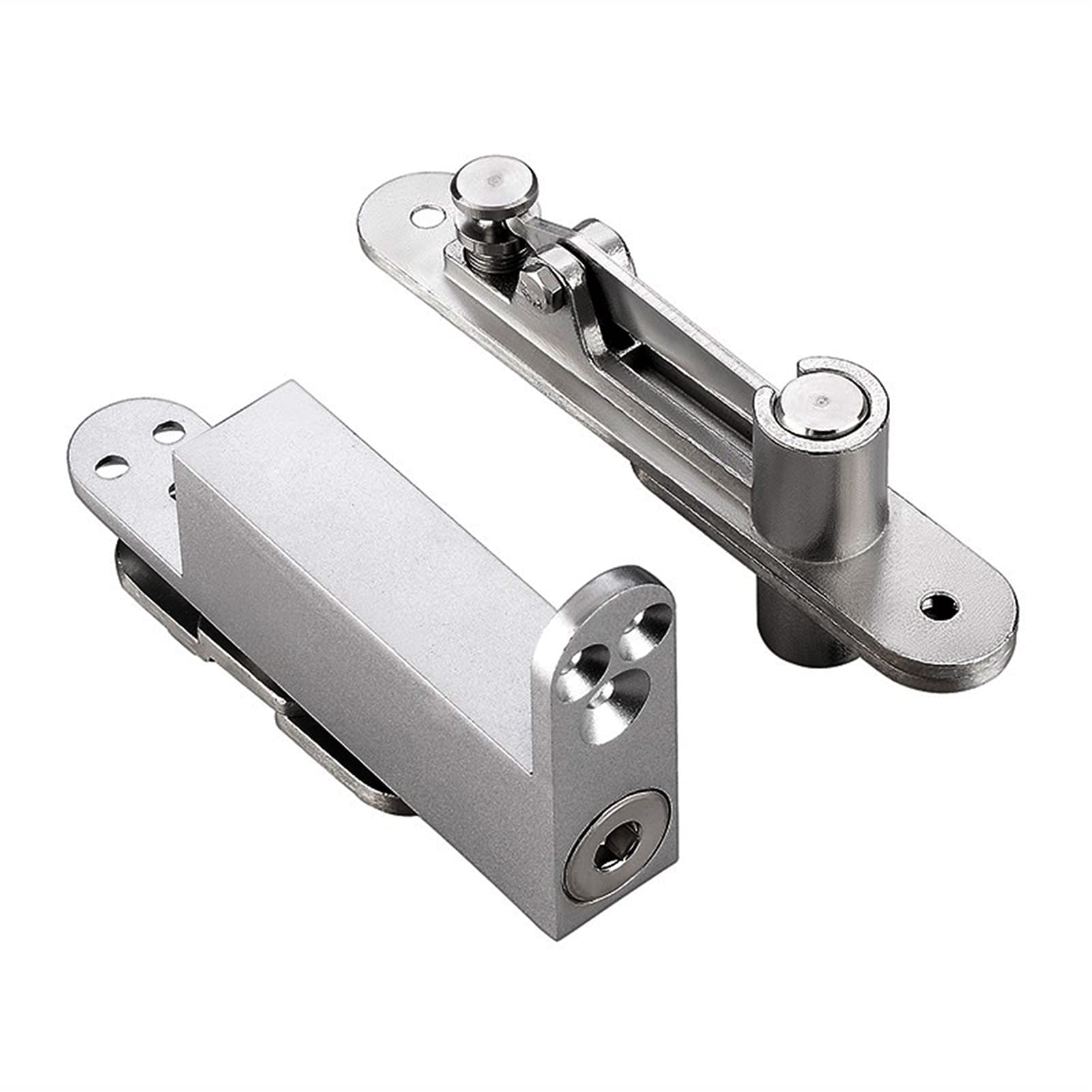 Shundeed One Color Stainless Steel Pivot Door Hinges, 90 Degree Hidden Buffer Spring Hinges, Wooden Doors, Revolving Doors And Other Hardware