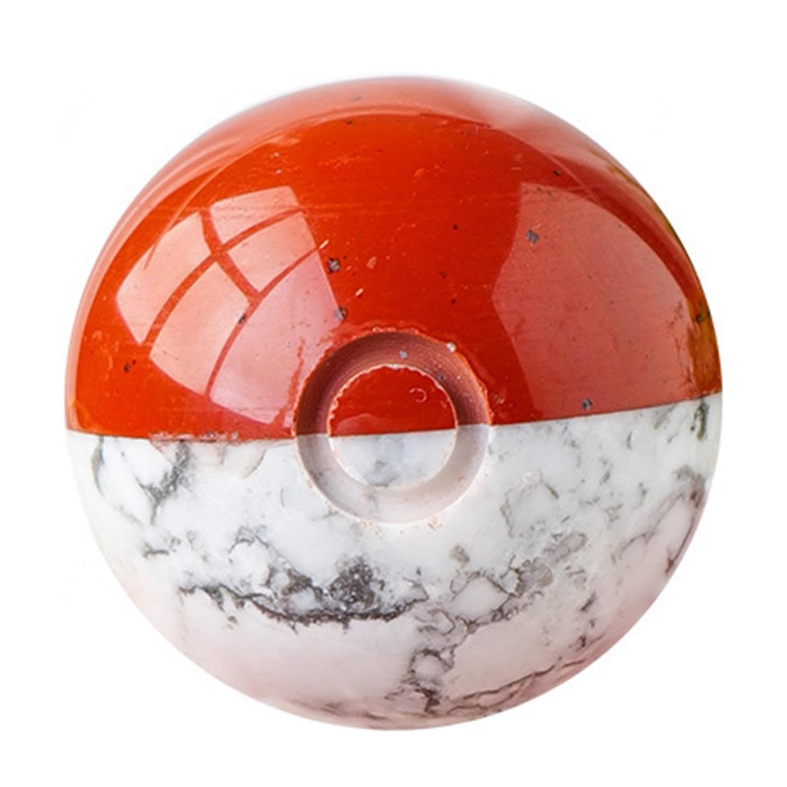MDBJTCYZN White Crystal Ball, Home Decoration Fengshui Divination Sphere,20mm