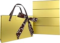 Vista 1 de Joyscoop Caja de Regalo Dorada - Paquete de 5 Cajas de Regalo de 11 x 7.6 x 3.5 Pulgadas con Tapas, Cajas de Regalo para Regalos, Propuesta de Dama