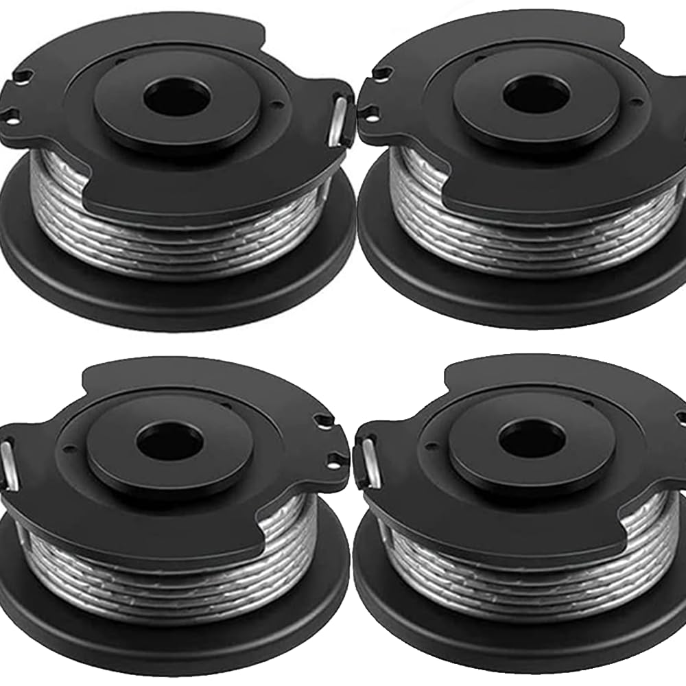 4PCS F016800569 F016800385 Replacement Strimmer Spool Line,compatible with Bosch ART23SL, ART23-28, ART2300, ART26SL Grass Trimmer