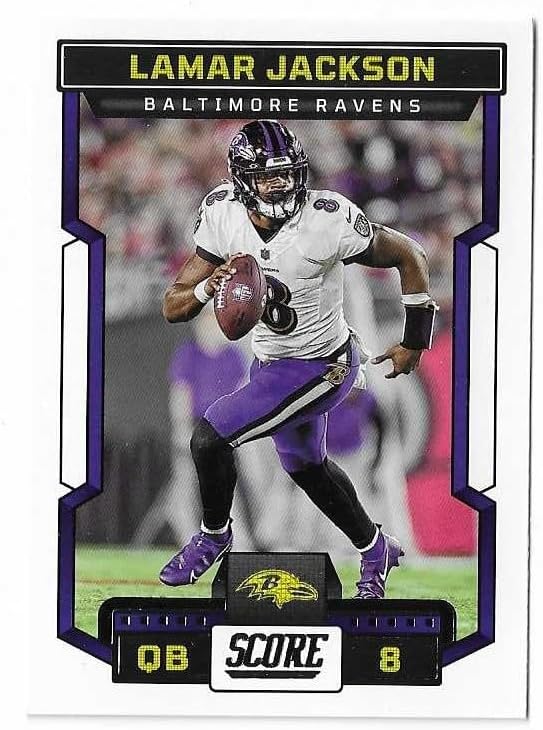 2023 Panini Score Football Baltimore Ravens Team Set 10 Cards WDrafted Rookies