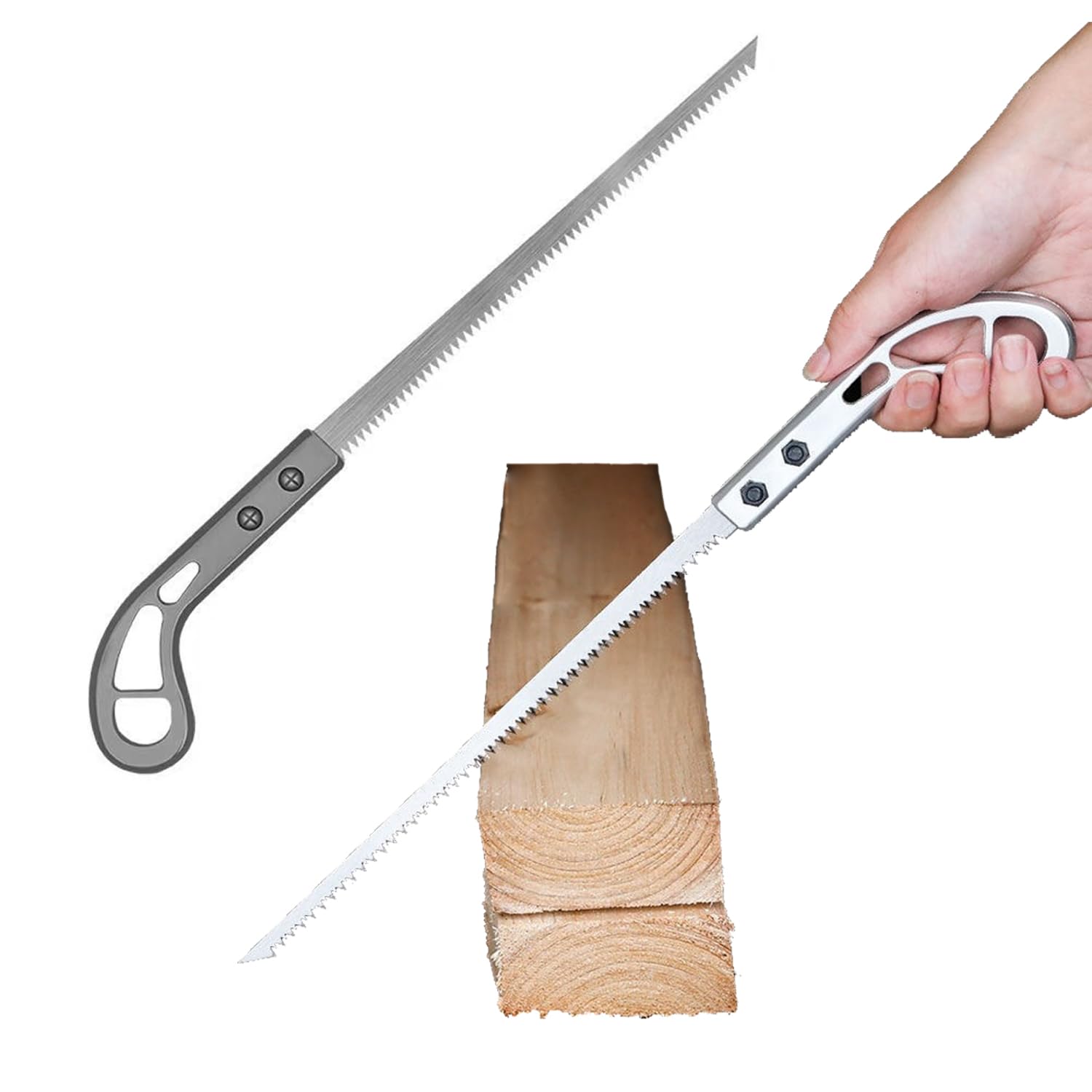 BOBOKA Hand-Powered Pruning Saw, Curved Blade Pruning Saw, Hand Saw With Ergonomic Handle, Wood Pruning Saw For Trimming Wood, Camping (B0CPVB6M27) Amazon Price History, Amazon Price Tracker