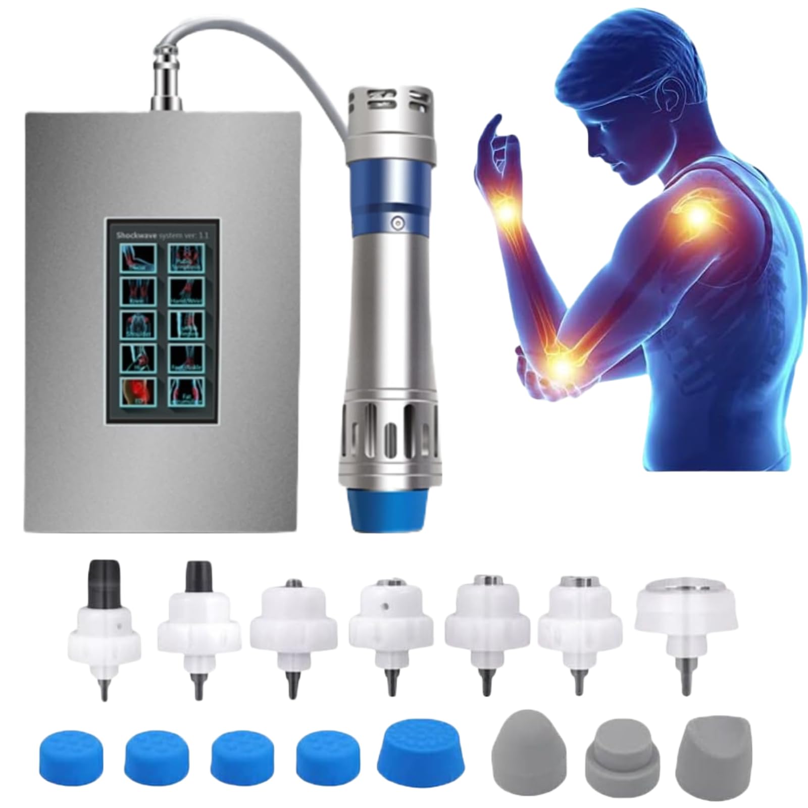 Photo 1 of SiyuLLC Shockwave Therapy Machine, 7 Heads, Muscle Relaxation