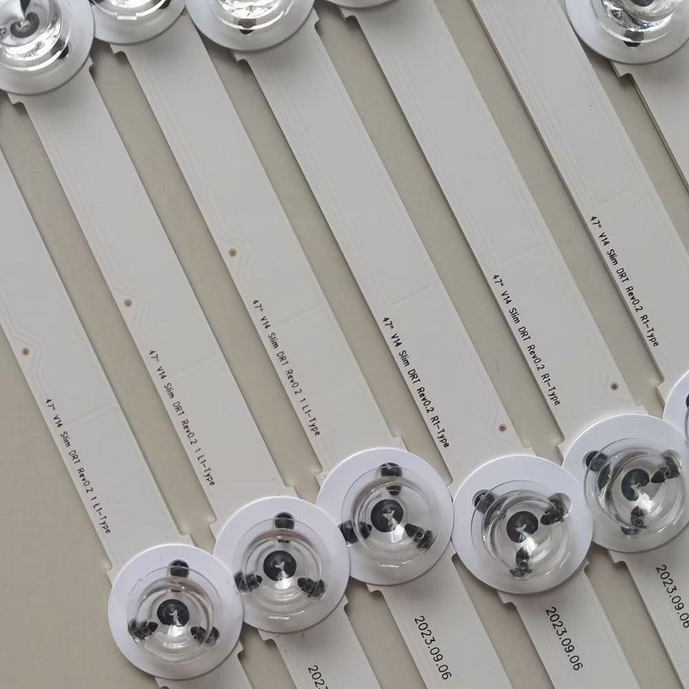 Bande LED Compatible Fit for TX-47AS650E 47ASM651 TX-47AS650B TX-47AS650 TX-47AS740 TX-47AS740E 47″ V14 Slim DRT 6916L-1811A 1812A
