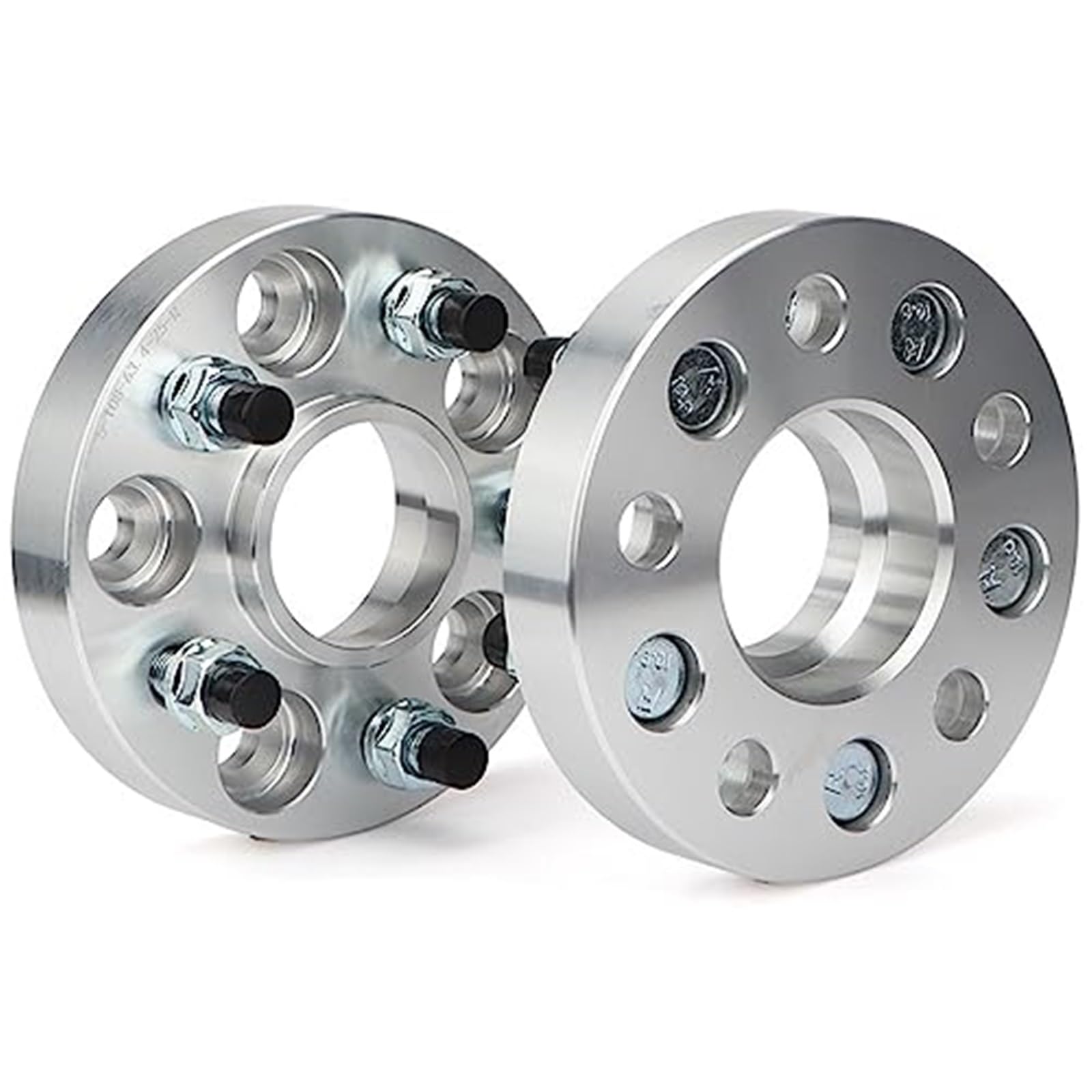 Uszczelka koła samochodowego 2 sztuki PCD 5x108 CB 63,4 mm 15/20/25/30/40 mm Aluminiowy adapter dystansowy koła 5 śrub odpowiedni do VOLVO, uniwersalne dystanse kół Dystanse kół samochodowych(