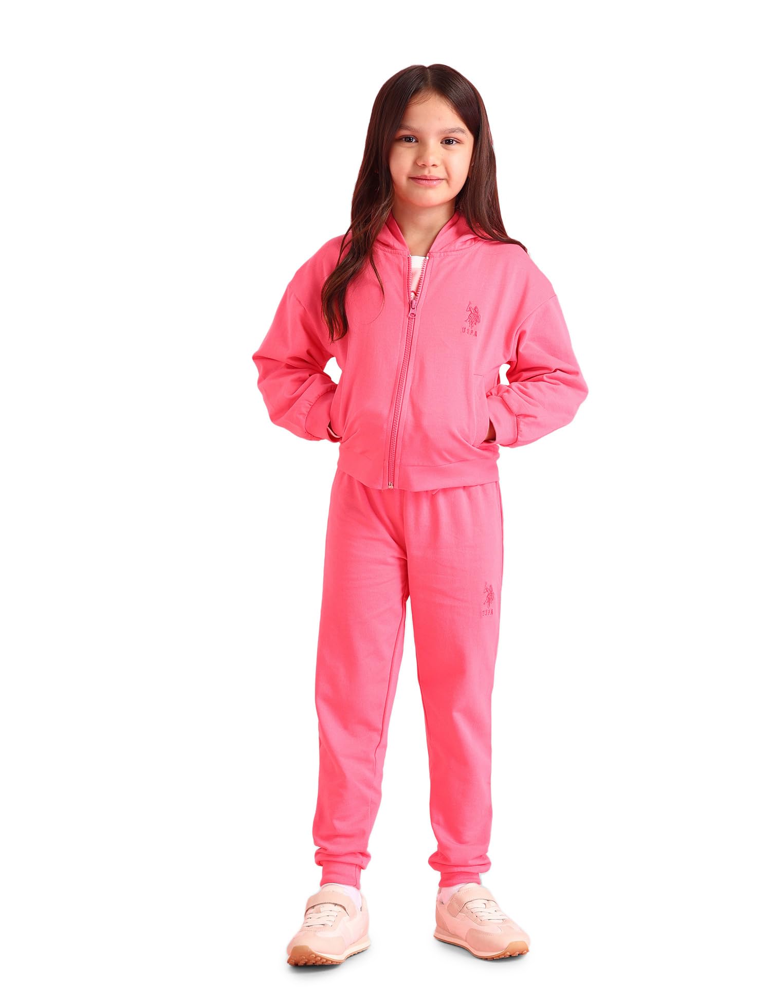 U.S. Polo Assn. Kids Regular fit Cotton Hooded Sweatshirts-picture-26