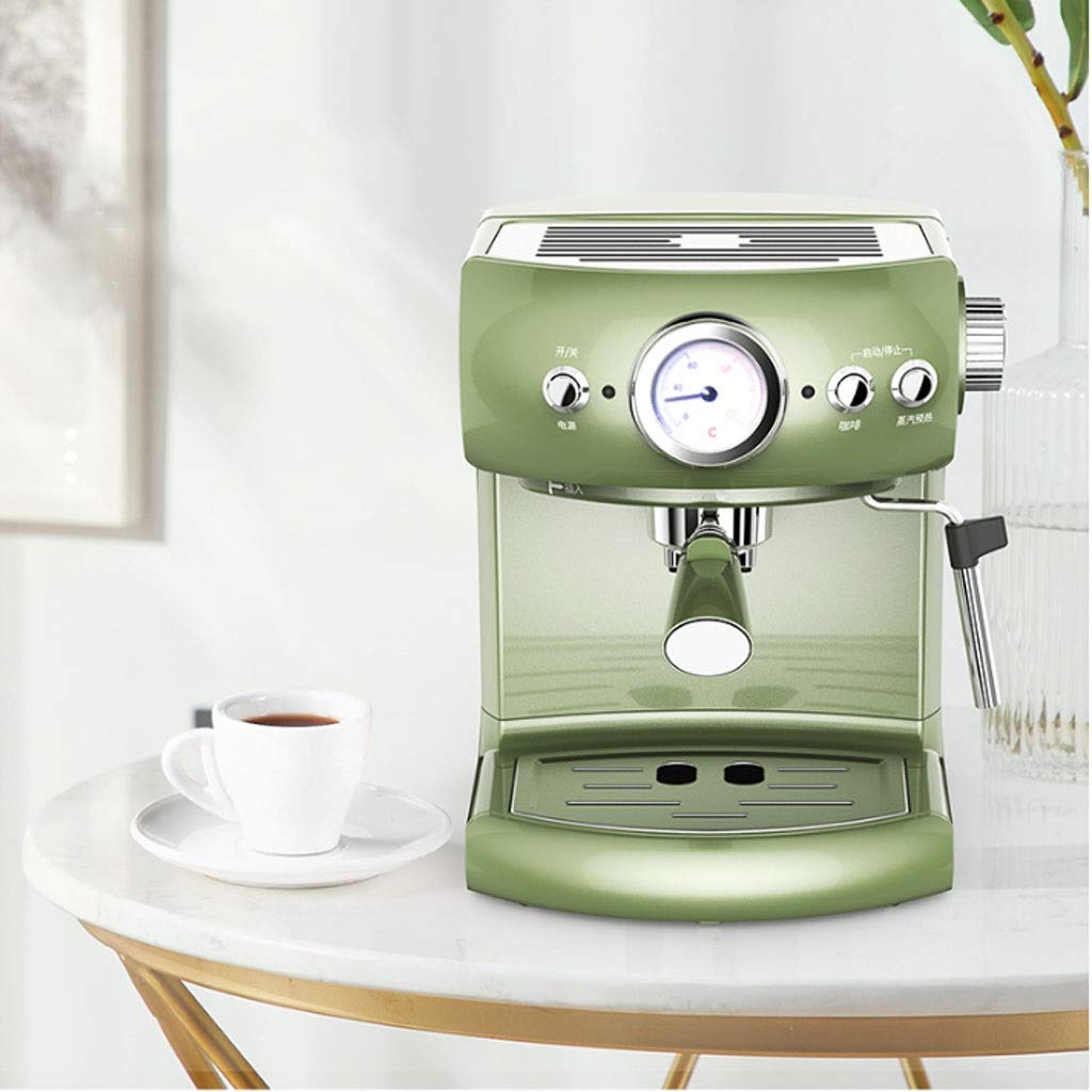 W Pełni Automatyczny Półautomatyczny Ekspres Do Kawy Retro Do Użytku Domowego I Komercyjnego, Pompa Do Espresso, Mocna Para, Pianka, Mleko, Typ Pary