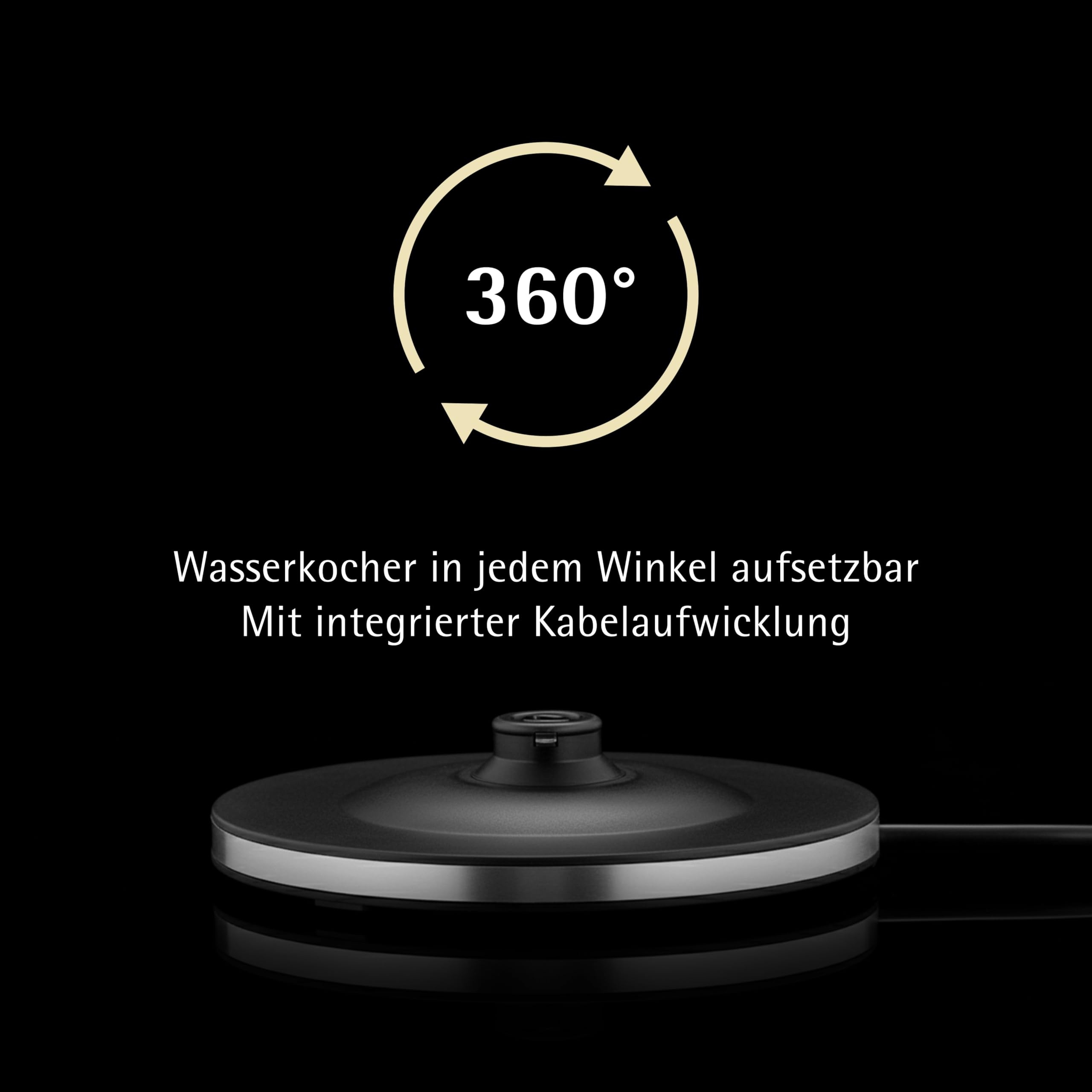 WMF Stelio Wasserkocher Edelstahl 1,7l, elektrischer Wasserkocher mit Kalkfilter, 2400 W, Wasserstandanzeige beleuchtet, Überhitzungsschutz, edelstahl matt silber