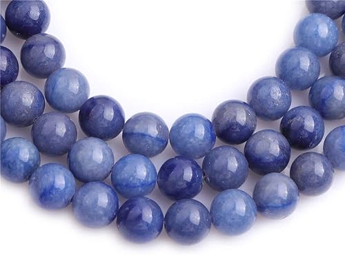 Miniatura 70 de JOE FOREMAN Cuentas de aventurina naranja para hacer joyas, piedras preciosas naturales semipreciosas de 0.394 in, redondas de 15 pulgadas