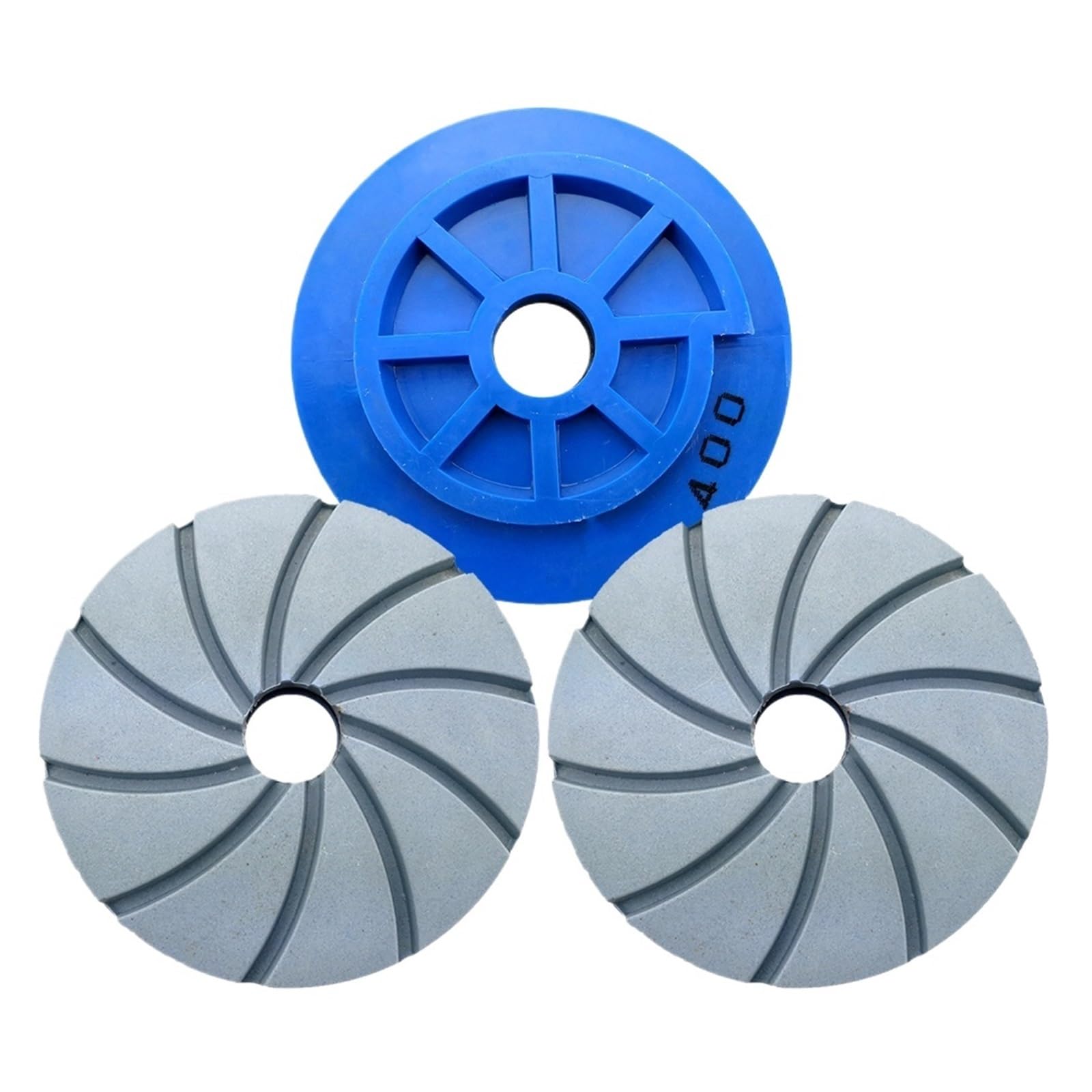 Xuro 7 sztuk/partia 4 "5" 6 "Cal zamek ślimakowy marmurowa nakładka polerska podłoga betonowa podkładki polerskie granitowa ściernica do krawędzi WFD22(200,6 inches)
