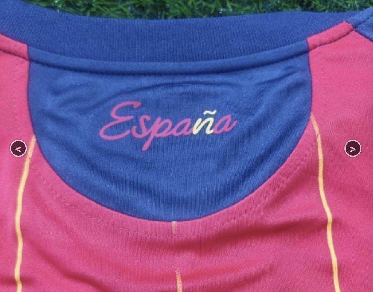 Camiseta Roja Deportiva Unisex 100% Poliéster - Diseño Inspirado en España, Ligera y Transpirable para Fútbol, Tallas S-XXL