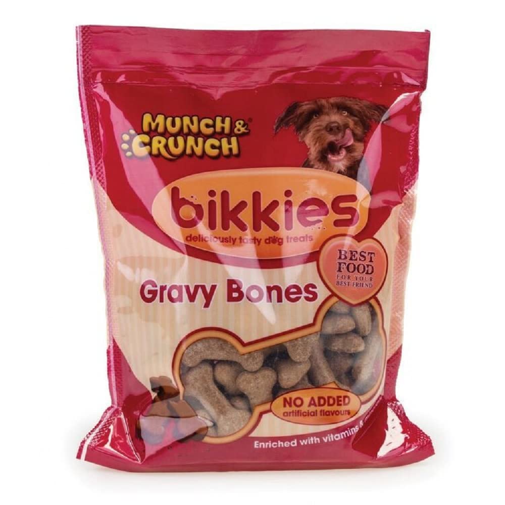Munch & Crunch Bikkies Gravy Bones 350G