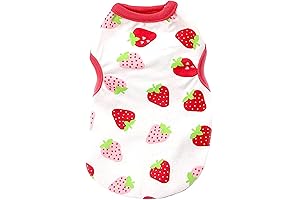 Cute Chihuahua Clothes: Small Dog Shirt, T-Shirt for Cats, Sleeveless Tee, Vest