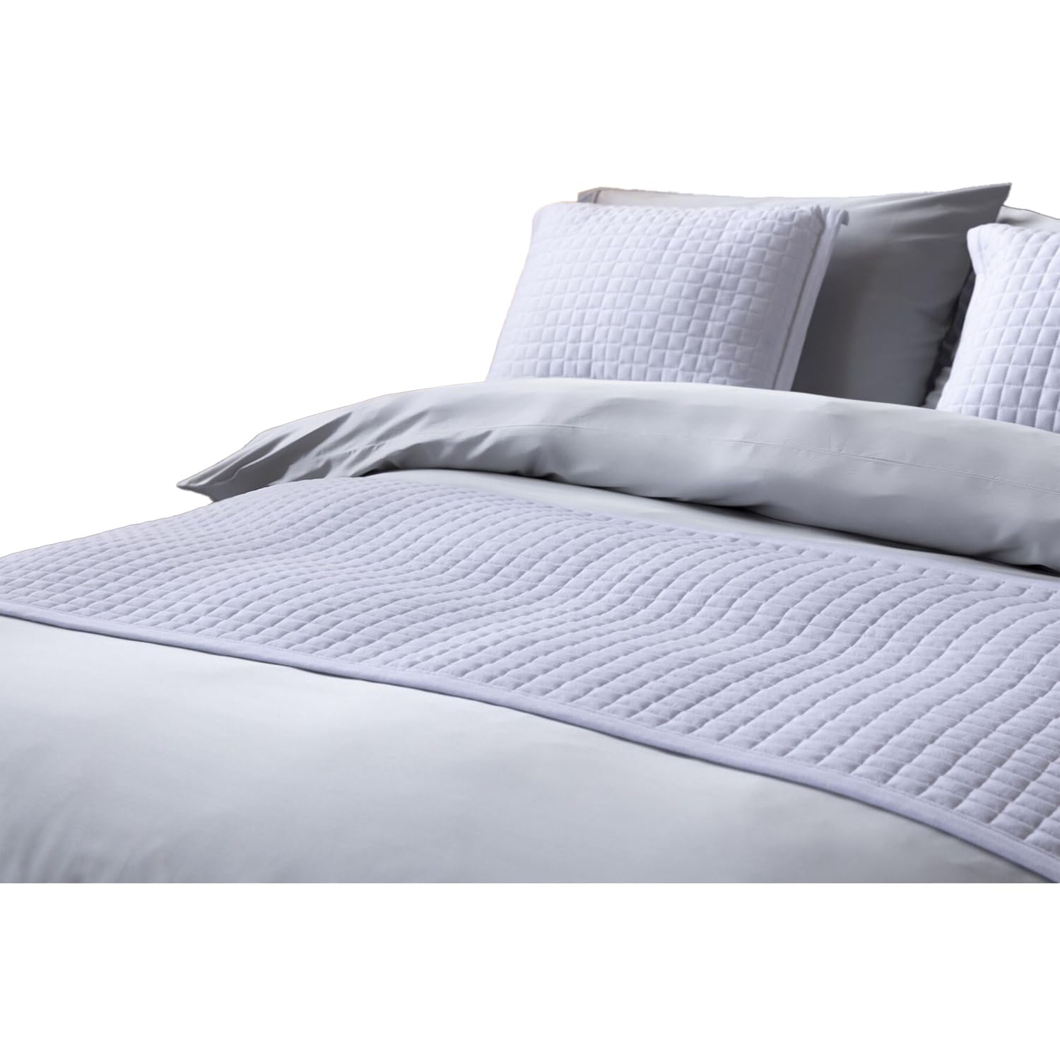 Crompton Bettläufer, gesteppt, Jersey-Haptik, 70 x 220 cm, Salbeigrün Belledorm