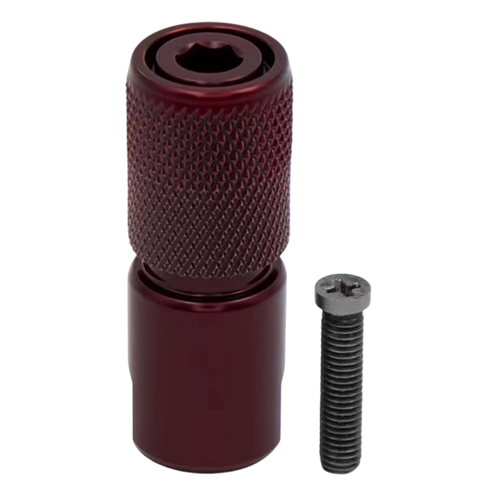 Carbon Steel Hexagon Shanks Adapter for M-10 Corner Grinder to 6.35MM Shank with Rustproof Coating Power Tool Adapter