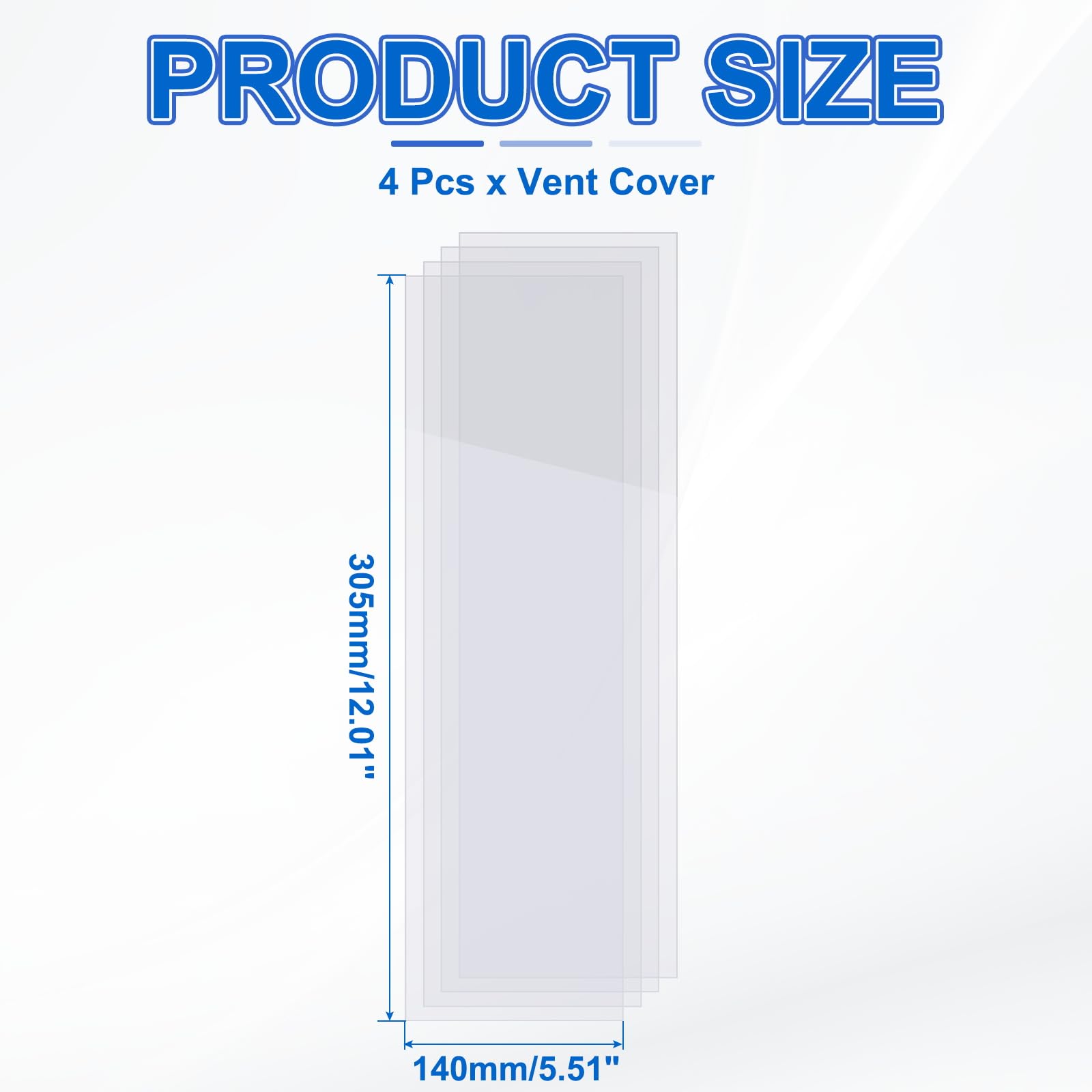 PATIKIL PET Vent Covers 12"x5" - Image 2