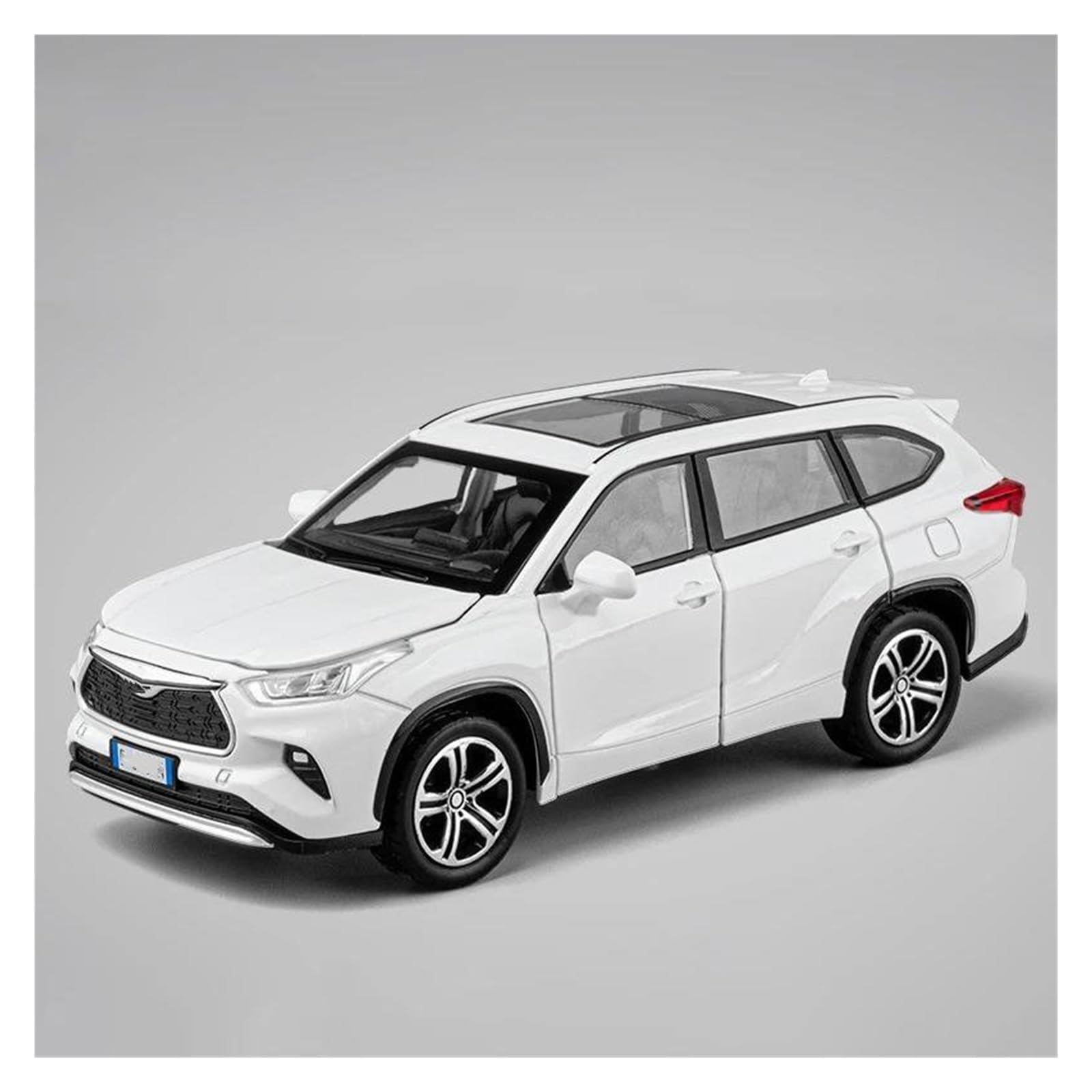 Btwodian Scale Model Car For Toyota For Highlander 2023 Diecast Model Car