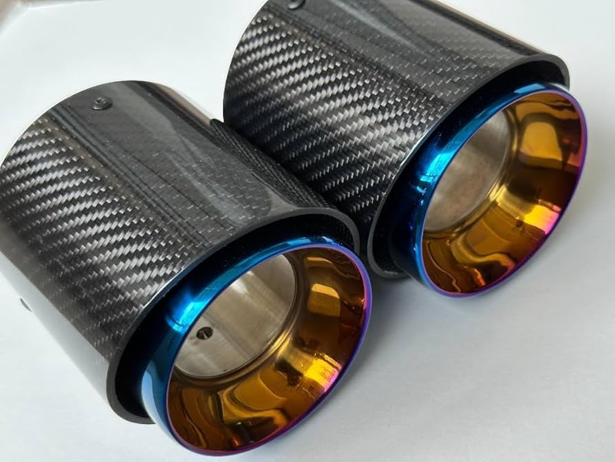 Amazon.co.jp: ミニクーパー チタン風 マフラーカッターF54 F55