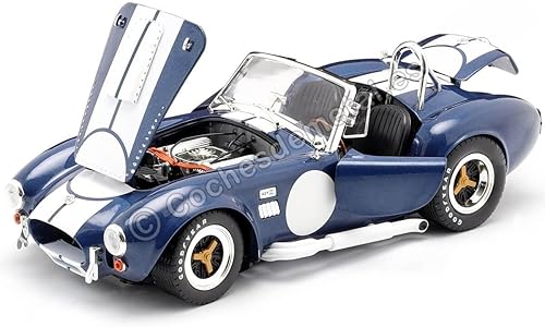 Miniatura 5 de 1965 Shelby Cobra Metal fundido a presión Modelo Coche coleccionable