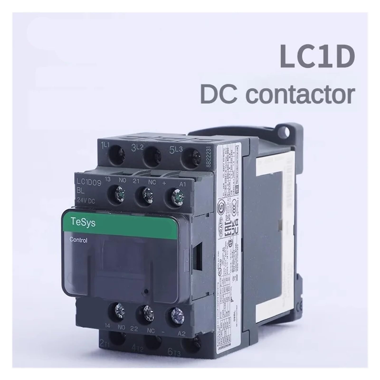Stycznik niskiej mocy Lc1d09/12/18/25/32/38 BL EL FL DC LC1D DC(LC1D38,220V)