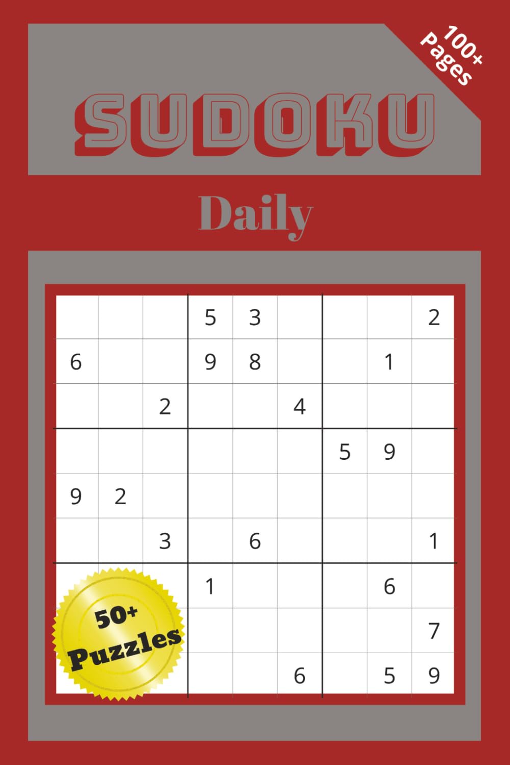 Sudoku: Daily Puzzle Book | Sudoku Puzzles | Brain Break | Relaxing Puzzles | 50+ Puzzles