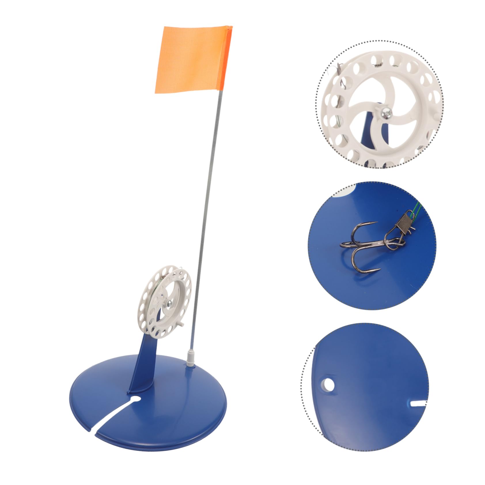 balacoo Tip-up Flag Large Size Perfect for Tip-up Anglers Portable and Durable