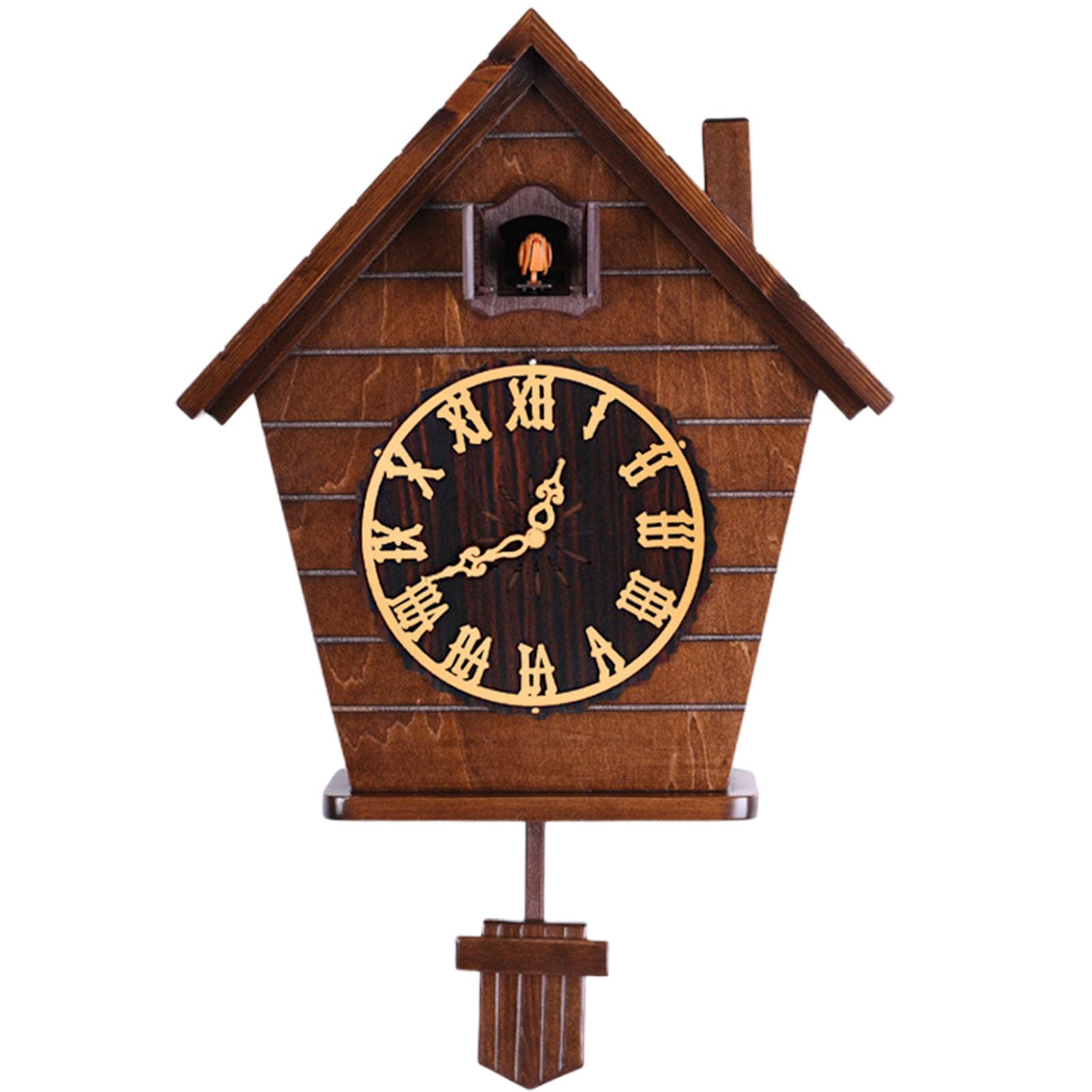 Relojes De Cuco,Reloj De Pared,Madera Maciza De Cuco De La Selva Negra De Relojes De Cuco para Cocina Salón Apartamento Cuco Reloj De Cuco De Tradicional Relojes De Cuco