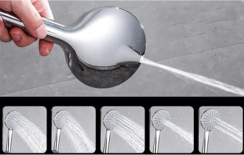 Miniatura 3 de Grifo de bañera con grifo de baño oculto con ducha de mano multifunción latón cromado grifo de ducha monomando grifos mezcladores para agua caliente