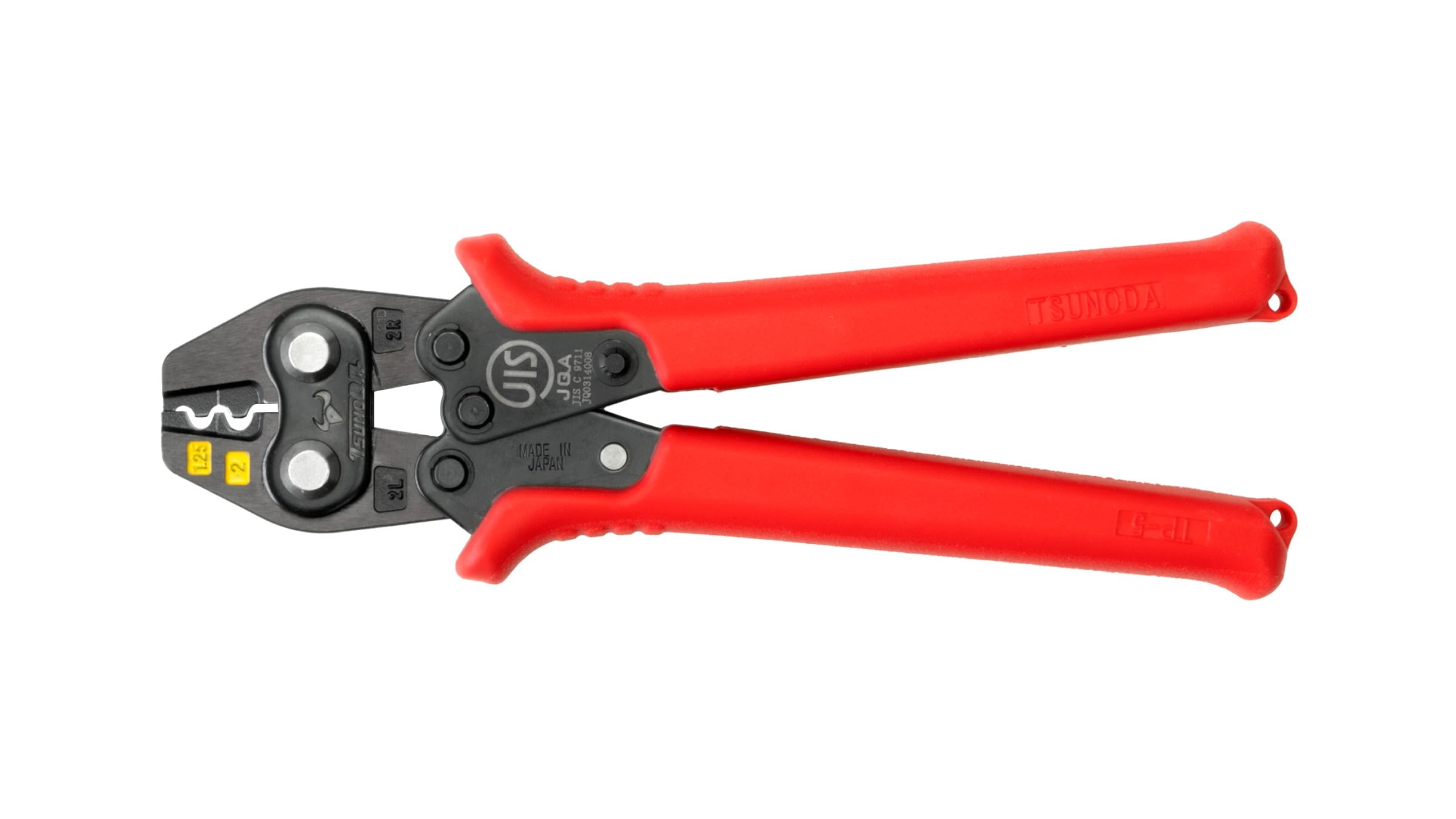 Tsunoda TP-2 Crimping Tool For Non-Insulated Terminals (16 & 14 AWG)