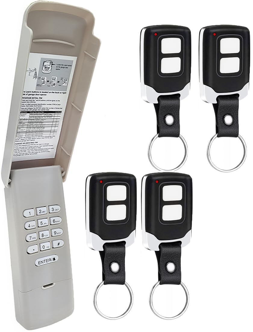877LM 877Max 878Max Wireless Garage Door Opener Keypad for Liftmaster Chamberlain Craftsman Openers, Replaces 376Lm G940EV-P2 878MAX 377LM 977LM 877LM 66LM