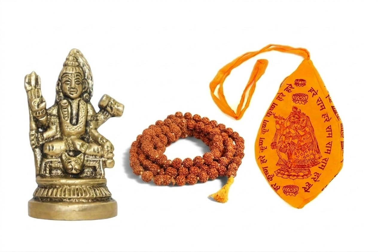 Mala en Rudraksha et statue de Shiva pour créer votre coin zen à la maison