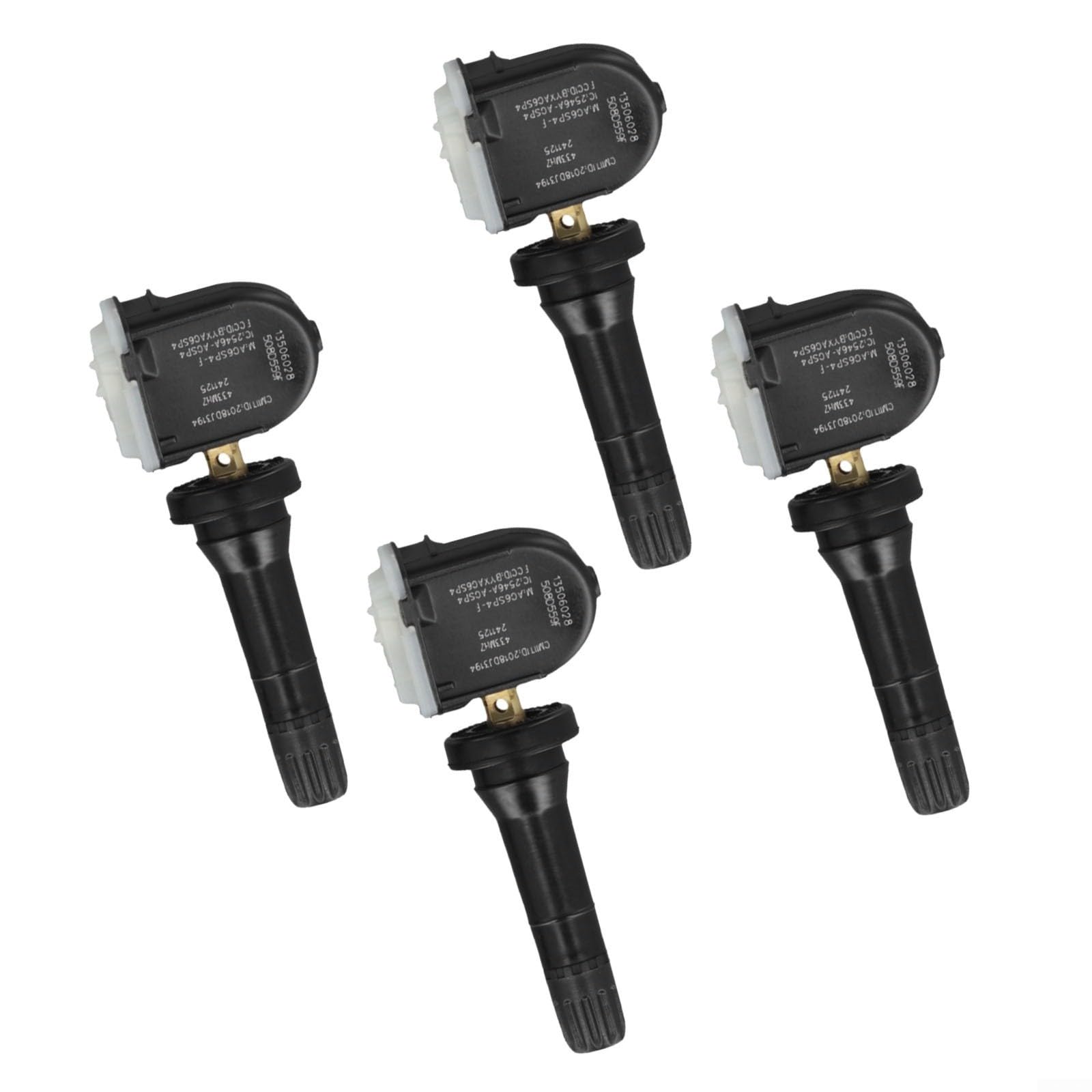 Eawfgtuw TPMS sensore di controllo pressione pneumatici 13506028 per Adam Ampera Antara Astra Corsa per Meriva per Mokka per Zafira 2006-2017 sostituzione diretta, facile installazione (4