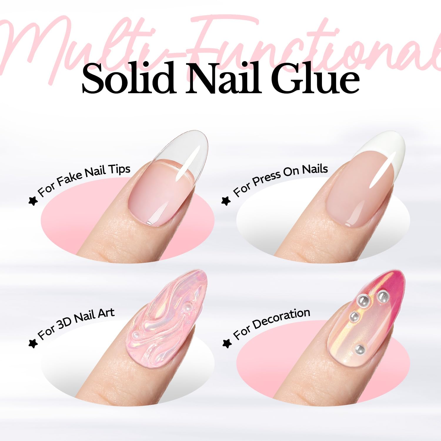 AZUREBEAUTY Mocny klej do paznokci, 30 g Nail Glue