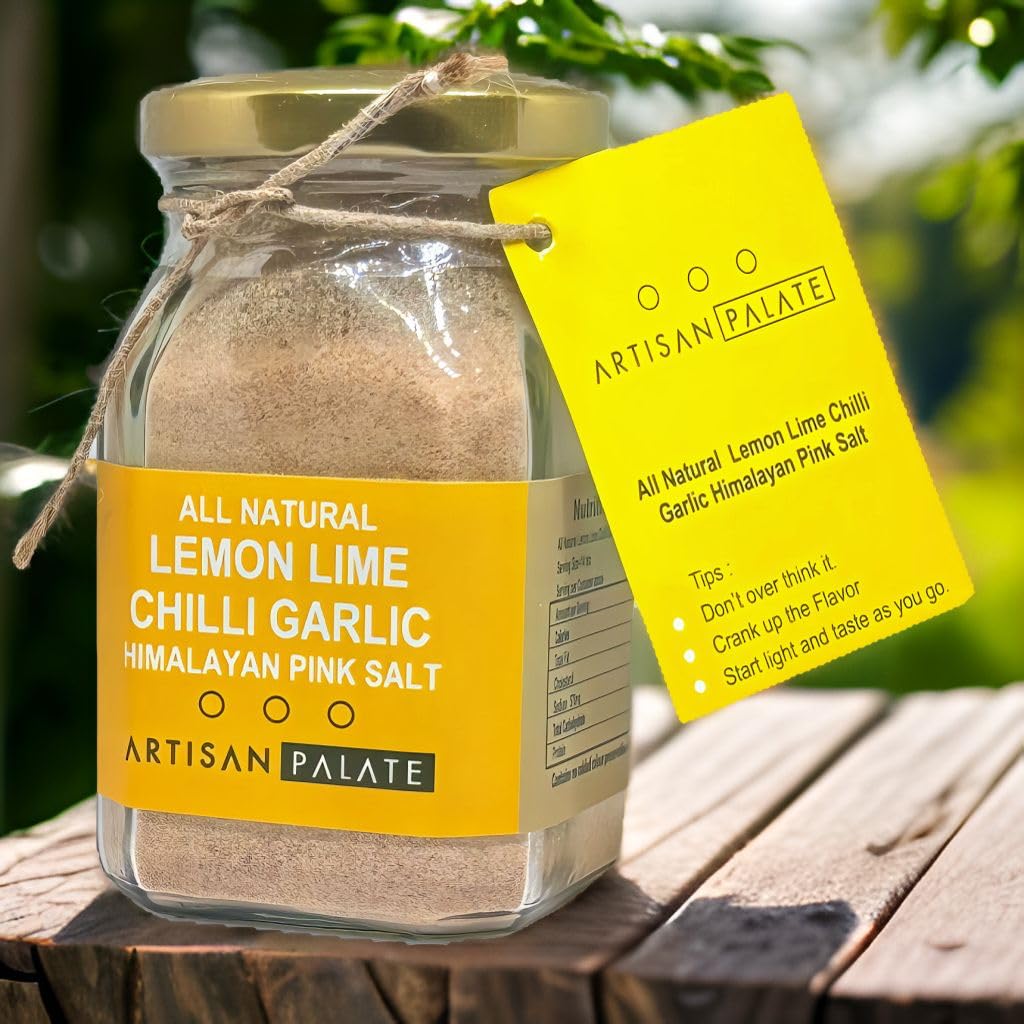 See full amazon price history chart for Artisan Palate Lemon Lime Chilli Garlic Himalayan Pink Salt Jar | All Natural | Seasoning Mashed Potatoes, Fries, and Salad Dressings | 150 gms (Pack of 1) Artisan Palate Lemon Lime Chilli Garlic Himalayan Pink Salt Jar | All Natural | Seasoning Mashed Potatoes, Fries, and Salad Dressings | 150 gms (Pack of 1) (B07HKLGRRV) Amazon Price History, Amazon Price Tracker