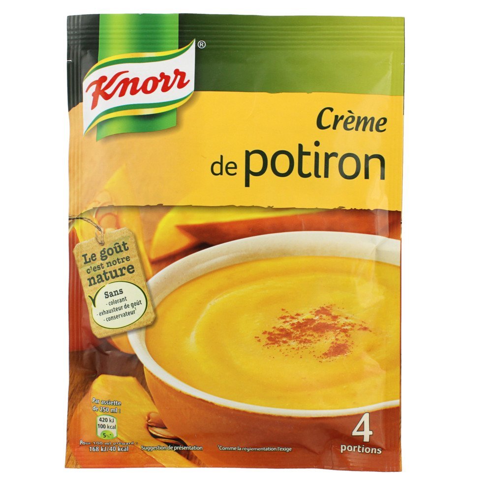 Knorr Kürbiscremesuppe für 3 Personen, 100 g, 10 Stück